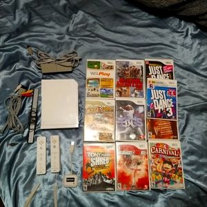 Nintendo Wii Console Bundle ALL WORKS!!